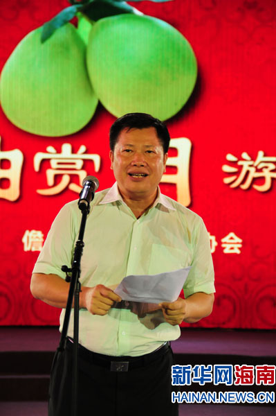 儋州市委副书记、市长林东致辞
