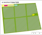 东方新龙哈密瓜农业科技示范基地 基地平面图